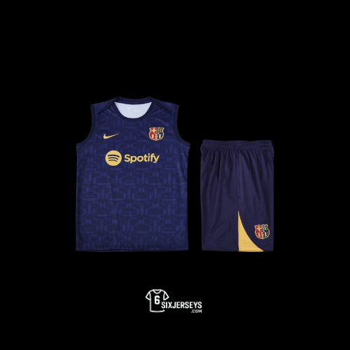 Barcelona 2025/26 Navy Vest