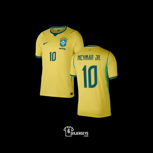 Neymar Brazil Home 2026 World Cup Jersey