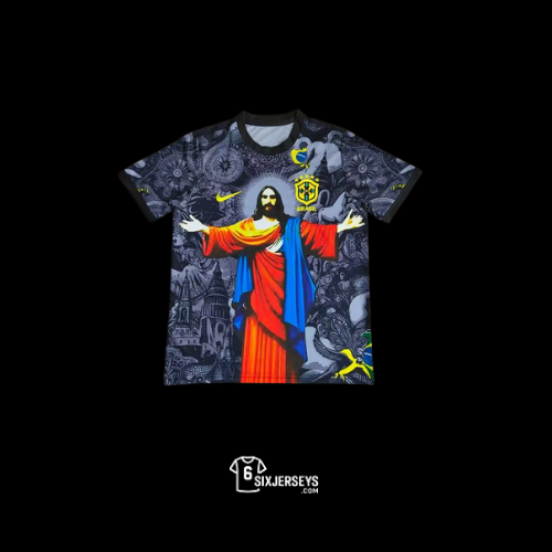 Brazil Concept Black Jersey 25'