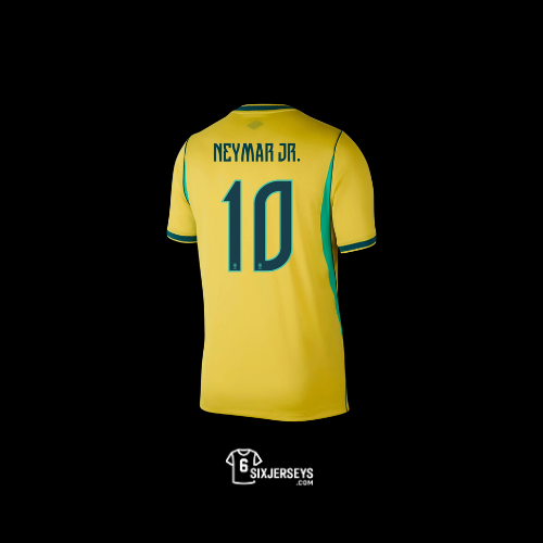 Neymar Brazil Home 2026 World Cup Jersey
