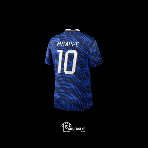 Mbappé France Home 2026 World Cup Jersey
