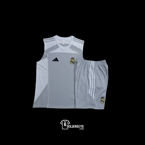Real Madrid White Vest