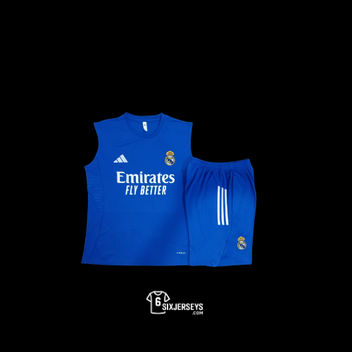 Real Madrid Blue Vest